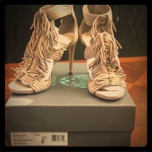 Vince Camuto fringe heels 8.5